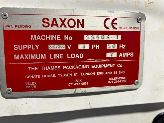 Saxon 5 Bag Sealer with Conveyor Pic 05